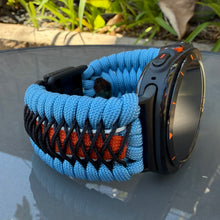 Cargar imagen en el visor de la galería, Paracord Watchband compatible with Samsung Galaxy Watch Ultra, Ultra 2, Galaxy Watch 9, Galaxy Watch 8, Galaxy Watch 7, Galaxy Watch 6, Galaxy Watch 5, Galaxy Watch 4, Galaxy Watch 3 (watch not included). (Copy)