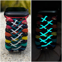 Charger l'image dans la galerie, Paracord Watch Band compatible with Apple Watch Series 1, 2, 3, 4, 5, 6, 7, 8, 9, 10, Ultra, Ultra 2 & SE (watch not included)