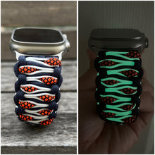 Charger l'image dans la galerie, Paracord Watch Band compatible with Apple Watch Series 1, 2, 3, 4, 5, 6, 7, 8, 9, 10, Ultra, Ultra 2 & SE (watch not included)