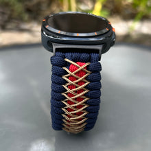 Load image into Gallery viewer, Paracord Watchband compatible with Samsung Galaxy Watch Ultra, Galaxy Watch 8, Galaxy Watch 7, Galaxy Watch 6, Galaxy Watch 5, Galaxy Watch 4, Galaxy Watch 3 (watch not included).