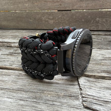 Lade das Bild in den Galerie-Viewer, Paracord Watchband compatible with Samsung Galaxy Watch Ultra, Galaxy Watch 8, Galaxy Watch 7, Galaxy Watch 6, Galaxy Watch 5, Galaxy Watch 4, Galaxy Watch 3 (watch not included).