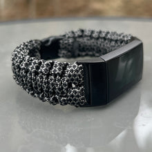 Lade das Bild in den Galerie-Viewer, Paracord Watch Band compatible with Fitbit Charge 2, Charge 3, Charge 4, Charge 5 & Charge 6 (Watch not included)