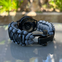 Load image into Gallery viewer, Paracord Watchband compatible with Samsung Galaxy Watch Ultra, Galaxy Watch 3, Galaxy Watch 4, Galaxy Watch 5, Galaxy Watch 6, Galaxy Watch 7 (watch not included)