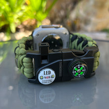 Charger l'image dans la galerie, Paracord Watch Band compatible with Apple Watch Series 1, 2, 3, 4, 5, 6, 7, 8, 9, Ultra, Ultra 2 & SE (watch not included)