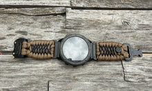 Lade das Bild in den Galerie-Viewer, Quick Release Paracord Watchband, personalized to replace bands for Garmin 20mm, 22mm and 26mm.