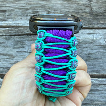 Lade das Bild in den Galerie-Viewer, Paracord Watchband compatible with Samsung Galaxy Watch Ultra, Galaxy Watch 8, Galaxy Watch 7, Galaxy Watch 6, Galaxy Watch 5, Galaxy Watch 4, Galaxy Watch 3 (watch not included).