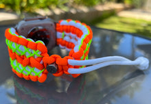 Load image into Gallery viewer, Paracord Watch Band compatible with Apple Watch Series 1, 2, 3, 4, 5, 6, 7, 8, 9, Ultra, Ultra 2 & SE (watch not included)