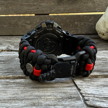 Lade das Bild in den Galerie-Viewer, Personalized Paracord Watchband compatible with Casio G-SHOCK (watch not included)