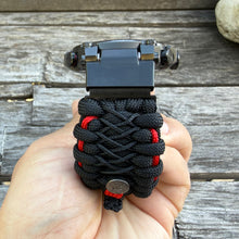 Lade das Bild in den Galerie-Viewer, Personalized Paracord Watchband compatible with Casio G-SHOCK (watch not included)