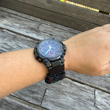 Lade das Bild in den Galerie-Viewer, Personalized Paracord Watchband compatible with Casio G-SHOCK (watch not included)