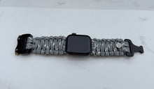 Load image into Gallery viewer, Personalized Paracord Watch Band for Apple Watch Series 1-11, Ultra, Ultra 2, Ultra 3, and SE (watch not included).