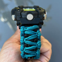 Lade das Bild in den Galerie-Viewer, Personalized Paracord Watchband compatible with Casio G-SHOCK (watch not included)
