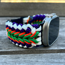 Charger l'image dans la galerie, Paracord Watch Band compatible with Apple Watch Series 1, 2, 3, 4, 5, 6, 7, 8, 9, Ultra, Ultra 2 & SE (watch not included)