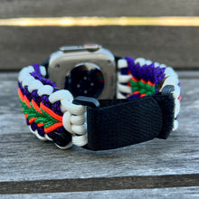 Charger l'image dans la galerie, Paracord Watch Band compatible with Apple Watch Series 1, 2, 3, 4, 5, 6, 7, 8, 9, Ultra, Ultra 2 & SE (watch not included)