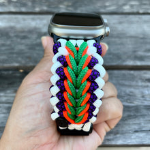 Charger l'image dans la galerie, Paracord Watch Band compatible with Apple Watch Series 1, 2, 3, 4, 5, 6, 7, 8, 9, Ultra, Ultra 2 & SE (watch not included)