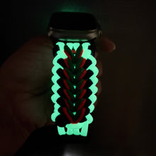 Charger l'image dans la galerie, Paracord Watch Band compatible with Apple Watch Series 1, 2, 3, 4, 5, 6, 7, 8, 9, Ultra, Ultra 2 & SE (watch not included)