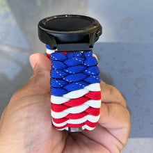 Load image into Gallery viewer, Paracord Watchband compatible with Samsung Galaxy Watch Ultra, Galaxy Watch 8, Galaxy Watch 7, Galaxy Watch 6, Galaxy Watch 5, Galaxy Watch 4, Galaxy Watch 3 (watch not included).