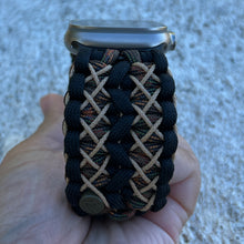 Charger l'image dans la galerie, Paracord Watch Band compatible with Apple Watch Series 1, 2, 3, 4, 5, 6, 7, 8, 9, 10, Ultra, Ultra 2 & SE (watch not included)