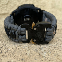 Load image into Gallery viewer, Quick Release Paracord Watchband, personalized to replace bands for Garmin 20mm, 22mm and 26mm.