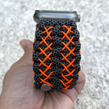 Charger l'image dans la galerie, Paracord Watch Band compatible with Apple Watch Series 1, 2, 3, 4, 5, 6, 7, 8, 9, 10, Ultra, Ultra 2 & SE (watch not included)