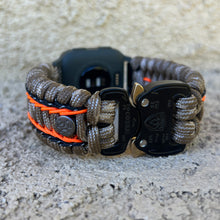 Load image into Gallery viewer, Paracord watch band compatible with Garmin Approach S12/S40/S42, D2 Air/X10, Vivoactive, Venu, Vivomove, Forerunner 55/245/255/645/745 (watch not included)