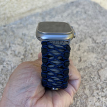 Lade das Bild in den Galerie-Viewer, Paracord Watch Band compatible with Apple Watch Series 1, 2, 3, 4, 5, 6, 7, 8, 9, 10, Ultra, Ultra 2 & SE (watch not included)