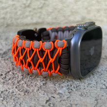 Charger l'image dans la galerie, Paracord Watch Band compatible with Apple Watch Series 1, 2, 3, 4, 5, 6, 7, 8, 9, 10, Ultra, Ultra 2 & SE (watch not included)