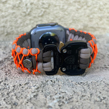 Charger l'image dans la galerie, Paracord Watch Band compatible with Apple Watch Series 1, 2, 3, 4, 5, 6, 7, 8, 9, 10, Ultra, Ultra 2 & SE (watch not included)