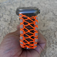 Charger l'image dans la galerie, Paracord Watch Band compatible with Apple Watch Series 1, 2, 3, 4, 5, 6, 7, 8, 9, 10, Ultra, Ultra 2 & SE (watch not included)