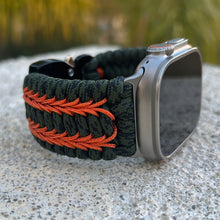 Charger l'image dans la galerie, Paracord Watch Band compatible with Apple Watch Series 1, 2, 3, 4, 5, 6, 7, 8, 9, 10, Ultra, Ultra 2 & SE (watch not included)
