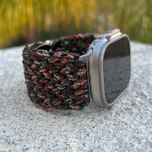 Load image into Gallery viewer, Paracord Watch Band compatible with Apple Watch  Series 1, 2, 3, 4, 5, 6, 7, 8, 9, 10, Ultra, Ultra 2 & SE (watch not included)
