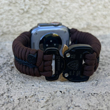 Charger l'image dans la galerie, Paracord Watch Band compatible with Apple Watch Series 1, 2, 3, 4, 5, 6, 7, 8, 9, Ultra, Ultra 2 & SE (watch not included)