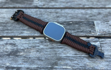 Charger l'image dans la galerie, Paracord Watch Band compatible with Apple Watch Series 1, 2, 3, 4, 5, 6, 7, 8, 9, Ultra, Ultra 2 & SE (watch not included)