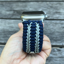 Lade das Bild in den Galerie-Viewer, Paracord Watch Band compatible with Apple Watch Series 1, 2, 3, 4, 5, 6, 7, 8, Ultra & SE (watch not included)