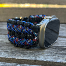 Charger l'image dans la galerie, Paracord Watch Band compatible with Apple Watch Series 1, 2, 3, 4, 5, 6, 7, 8, 9, 10, Ultra, Ultra 2 & SE (watch not included)