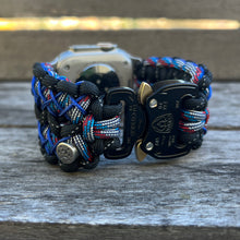 Charger l'image dans la galerie, Paracord Watch Band compatible with Apple Watch Series 1, 2, 3, 4, 5, 6, 7, 8, 9, 10, Ultra, Ultra 2 & SE (watch not included)