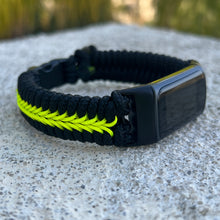Charger l'image dans la galerie, Paracord Watch Band compatible with Fitbit Charge 2, Charge 3, Charge 4, Charge 5 & Charge 6 (Watch not included)