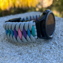 Load image into Gallery viewer, Paracord Watchband compatible with Samsung Galaxy Watch Ultra, Galaxy Watch 8, Galaxy Watch 7, Galaxy Watch 6, Galaxy Watch 5, Galaxy Watch 4, Galaxy Watch 3 (watch not included).