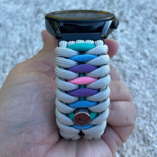 Load image into Gallery viewer, Paracord Watchband compatible with Samsung Galaxy Watch Ultra, Galaxy Watch 8, Galaxy Watch 7, Galaxy Watch 6, Galaxy Watch 5, Galaxy Watch 4, Galaxy Watch 3 (watch not included).