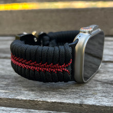 Charger l'image dans la galerie, Paracord Watch Band compatible with Apple Watch Series 1, 2, 3, 4, 5, 6, 7, 8, 9, 10, Ultra, Ultra 2 & SE (watch not included)