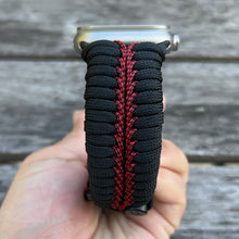 Charger l'image dans la galerie, Paracord Watch Band compatible with Apple Watch Series 1, 2, 3, 4, 5, 6, 7, 8, 9, 10, Ultra, Ultra 2 & SE (watch not included)