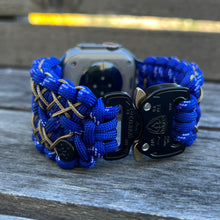 Charger l'image dans la galerie, Paracord Watch Band compatible with Apple Watch Series 1, 2, 3, 4, 5, 6, 7, 8, 9, 10, Ultra, Ultra 2 & SE (watch not included)