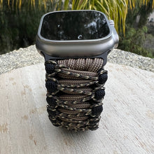 Cargar imagen en el visor de la galería, Paracord Watch Band compatible with Apple Watch Series 1, 2, 3, 4, 5, 6, 7, 8, 9, 10, Ultra, Ultra 2 & SE (watch not included)
