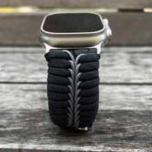 Charger l'image dans la galerie, Paracord Watch Band compatible with Apple Watch Series 1, 2, 3, 4, 5, 6, 7, 8, 9, Ultra, Ultra 2 & SE (watch not included)