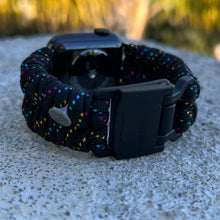 Charger l'image dans la galerie, Paracord Watch Band compatible with Apple Watch Series 1, 2, 3, 4, 5, 6, 7, 8, 9, Ultra, Ultra 2 & SE (watch not included)