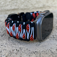 Charger l'image dans la galerie, Paracord Watch Band compatible with Apple Watch Series 1, 2, 3, 4, 5, 6, 7, 8, 9, Ultra, Ultra 2 & SE (watch not included)