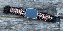 Charger l'image dans la galerie, Paracord Watch Band compatible with Apple Watch Series 1, 2, 3, 4, 5, 6, 7, 8, 9, Ultra, Ultra 2 & SE (watch not included)