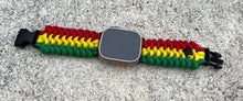 Cargar imagen en el visor de la galería, Paracord Watch Band compatible with Apple Watch Series 1, 2, 3, 4, 5, 6, 7, 8, 9, Ultra, Ultra 2 & SE (watch not included)