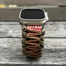 Charger l'image dans la galerie, Paracord Watch Band compatible with Apple Watch Series 1, 2, 3, 4, 5, 6, 7, 8, 9, Ultra, Ultra 2 & SE (watch not included)