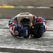 Charger l'image dans la galerie, Paracord Watch Band compatible with Apple Watch Series 1, 2, 3, 4, 5, 6, 7, 8, 9, 10, Ultra, Ultra 2 & SE (watch not included)